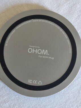 OHOM for KOPI Mug Wireless Charger Pad for Phones and Mug